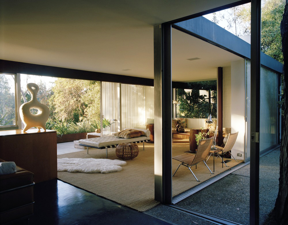 Interiors, Neutra House, LA, David Neto, Home, Interiors,  Mid Century, Furniture, Danish, Glass, 