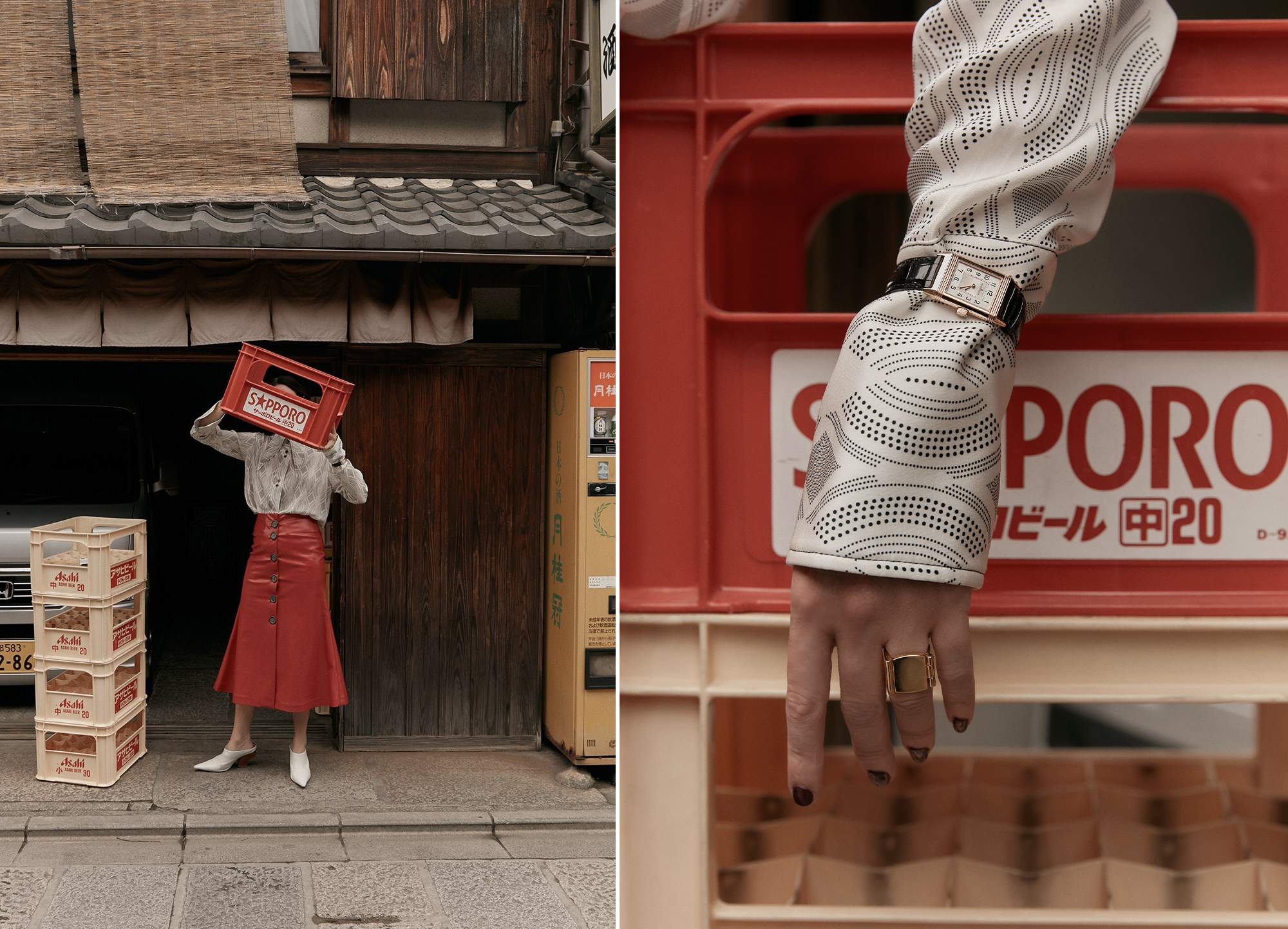 Kyoto, Travel, Watch, Jaeger Le Coultre, Outfit, Editorial, Photography, 